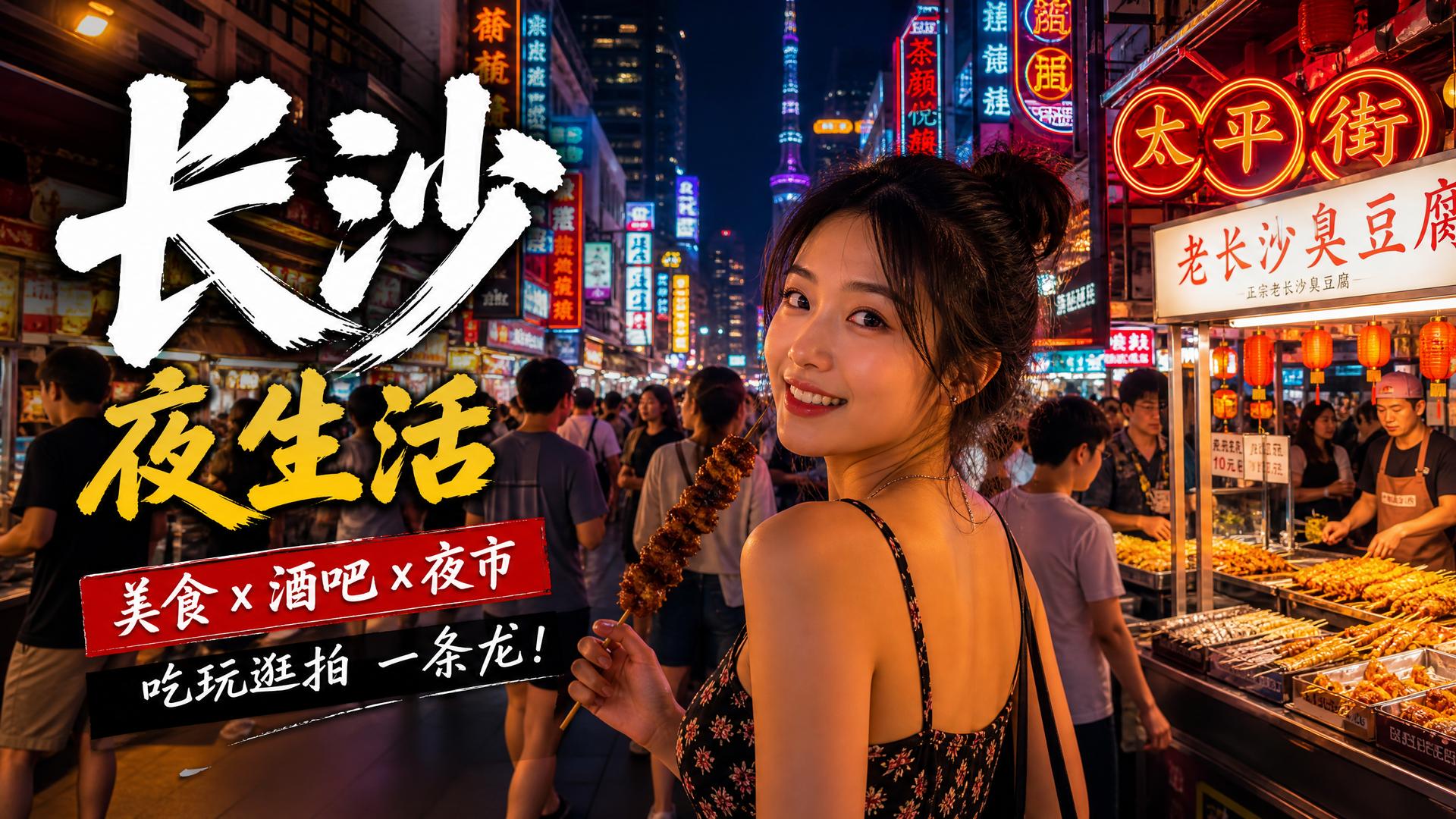 抖音揭秘-长沙夜生活完全攻略 | 抖音揭秘城市生活视频